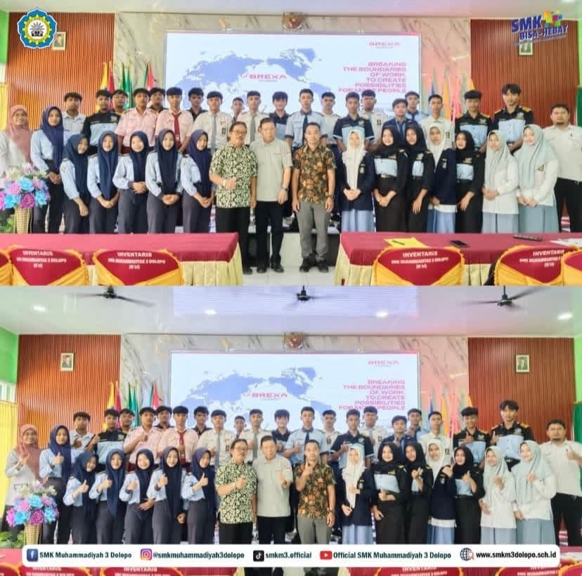 SMK Muhammadiyah 3 Dolopo Gelar Sosialisasi Karier dan Pendidikan Lanjut bagi Siswa Kelas XII