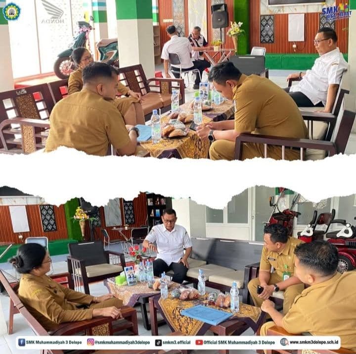  Visitasi Cabang Dinas Kabupaten Madiun di SMK Muhammadiyah 3 Dolopo