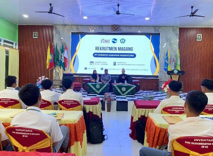 PT Chemco Harapan Nusantara Gelar Rekrutmen Magang di SMK Muhammadiyah 3 Dolopo