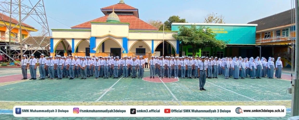 Semangat Kemerdekaan Berkobar di SMK Muhammadiyah 3 Dolopo: Peringatan HUT ke-81 RI Berlangsung Khidmat